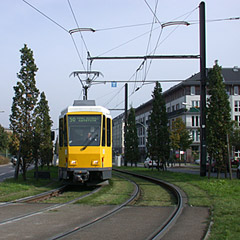 Tatra-vogn i Französisch Buckholz, Berlin, foto: Helge Bay