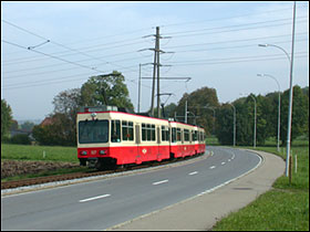 Letbanetog p&aring; Forchbahn, Z&uuml;rich, Schweiz
Foto: Helge Bay d. 09.10.02