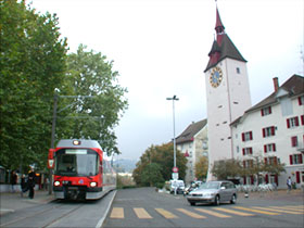 Letbanetog i Obertor, Schweiz
Foto: Helge Bay d. 10.10.02