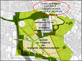 Udviklingsomr&aring;det i det sydlige Odense.