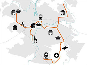 Det store Letbane-H
Illustration: Juul | Frost Arkitekter
