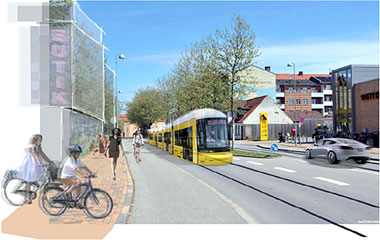 Benedikstgade i Odense
Visualisering: Juul | Frost Arkitekter