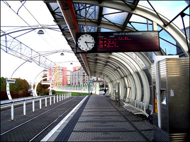 Standsningssted i Prag
Foto: Morten Engelbrecht